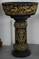 stone pot handpainted